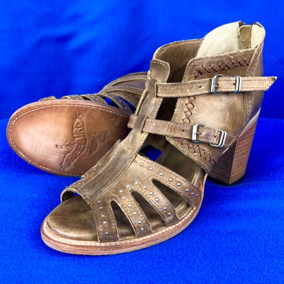 freebird Shoes - 🚫SOLD! •BRAND NEW! |•FREEBIRD🦅BY STEVEN•| Connor Sandal Bootie Distressed Leathe